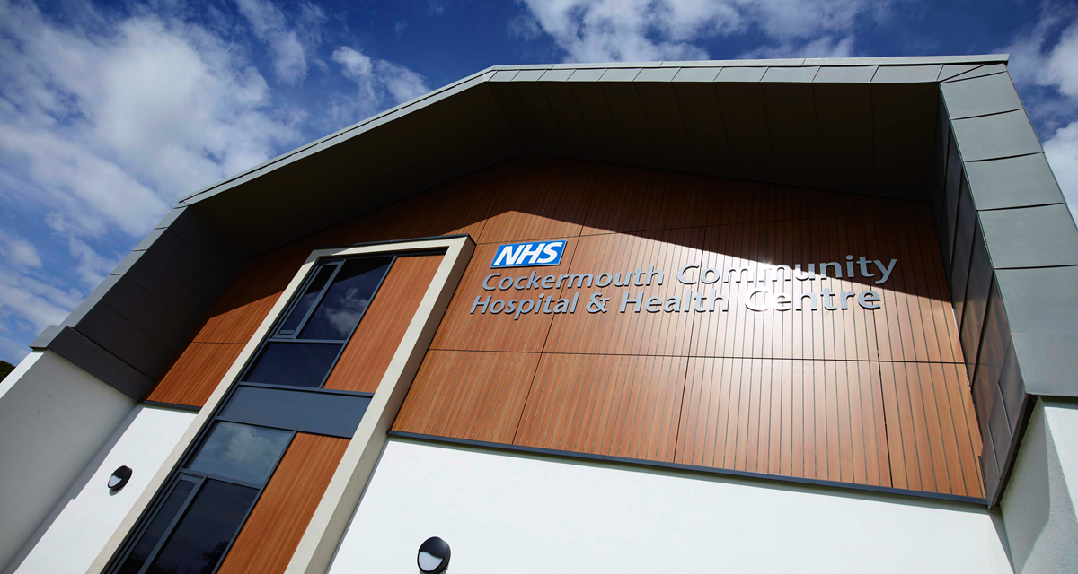 Zinc roofing and cladding Cockermouth Hospital Longworth 6