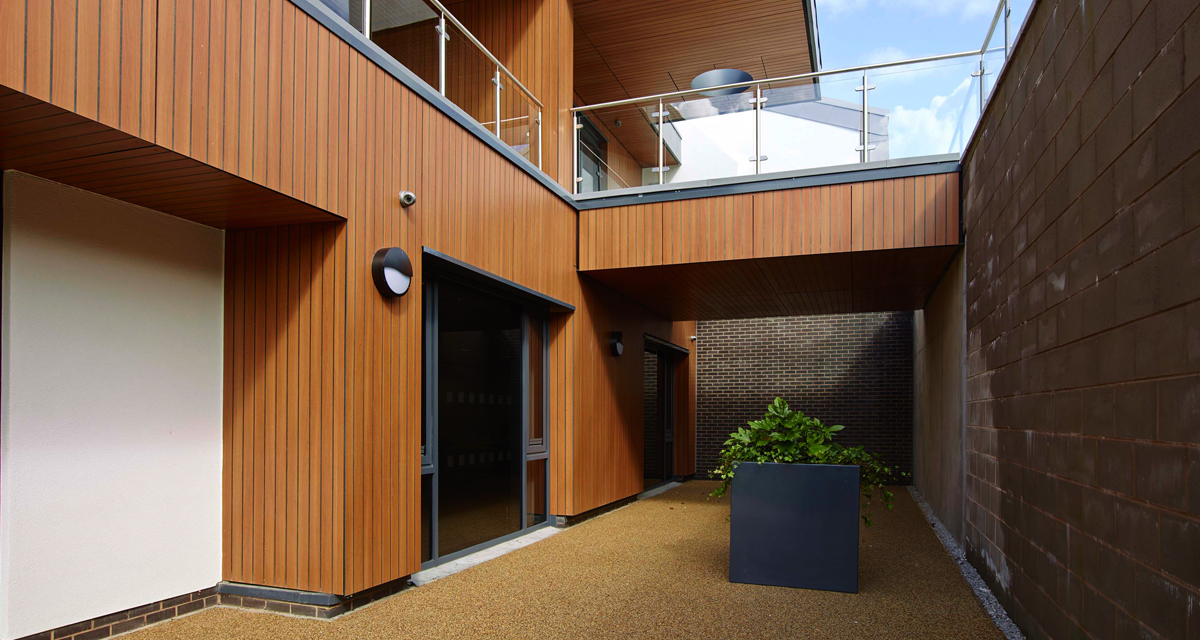 Zinc roofing and cladding Cockermouth Hospital Longworth 9