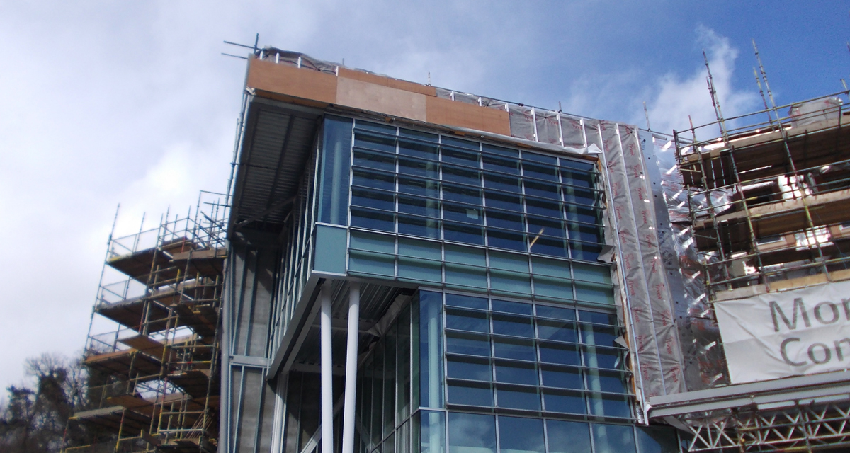 Zinc roofing and cladding Galashiels Transport Interchange Longworth D% Architects Morrison Construction 6