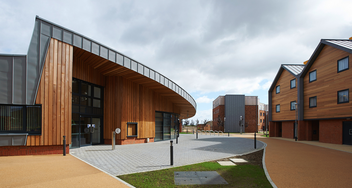 Zinc Cladding Langwith college 3