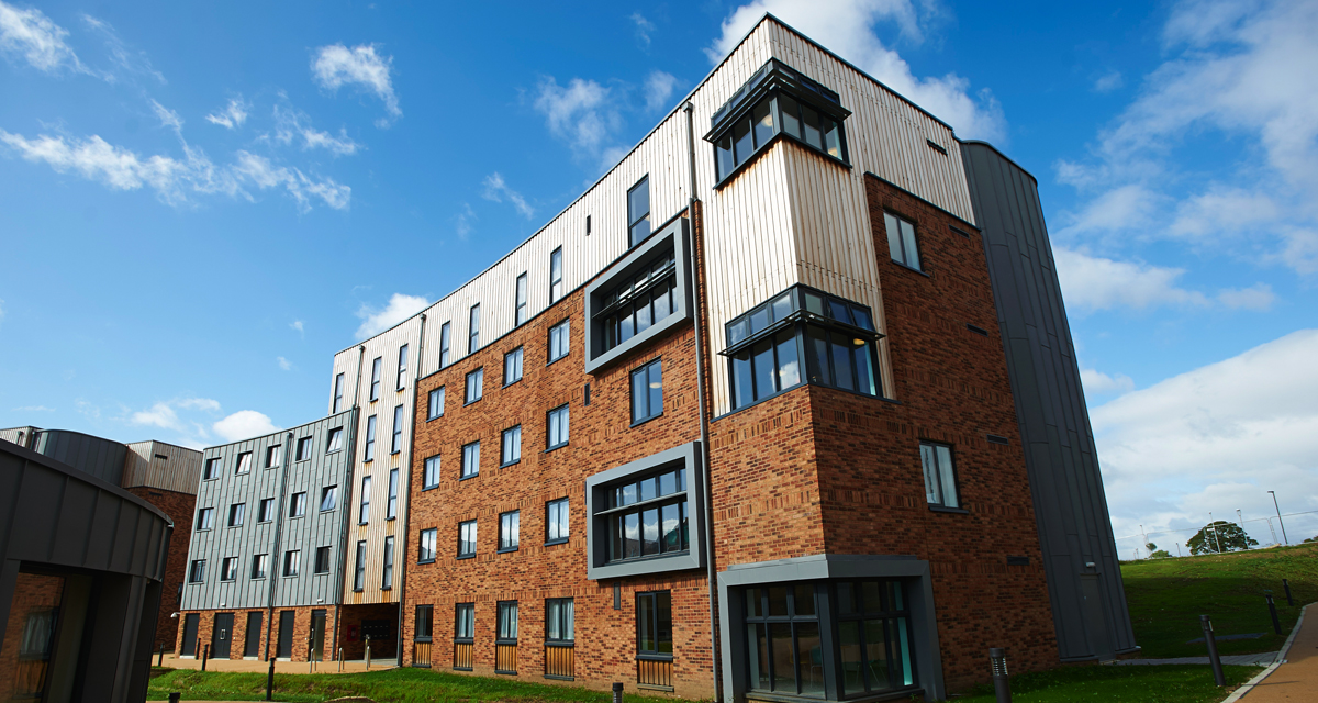 Zinc Cladding Langwith college 8