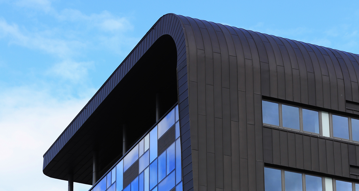 Zinc Roofing and Cladding Parsons Tower Newcastle Longworth 2