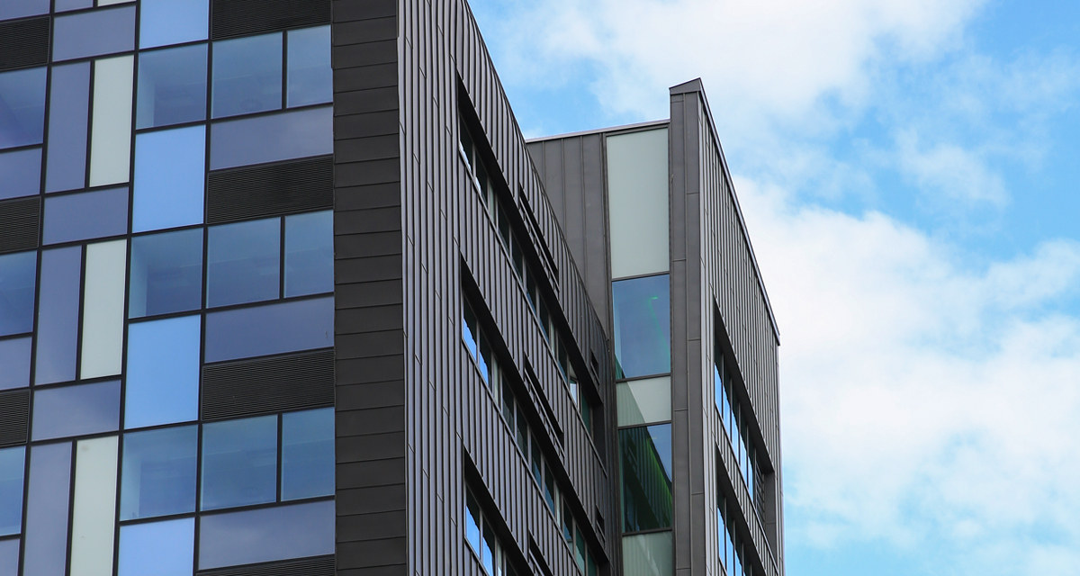 Zinc Roofing and Cladding Parsons Tower Newcastle Longworth 1