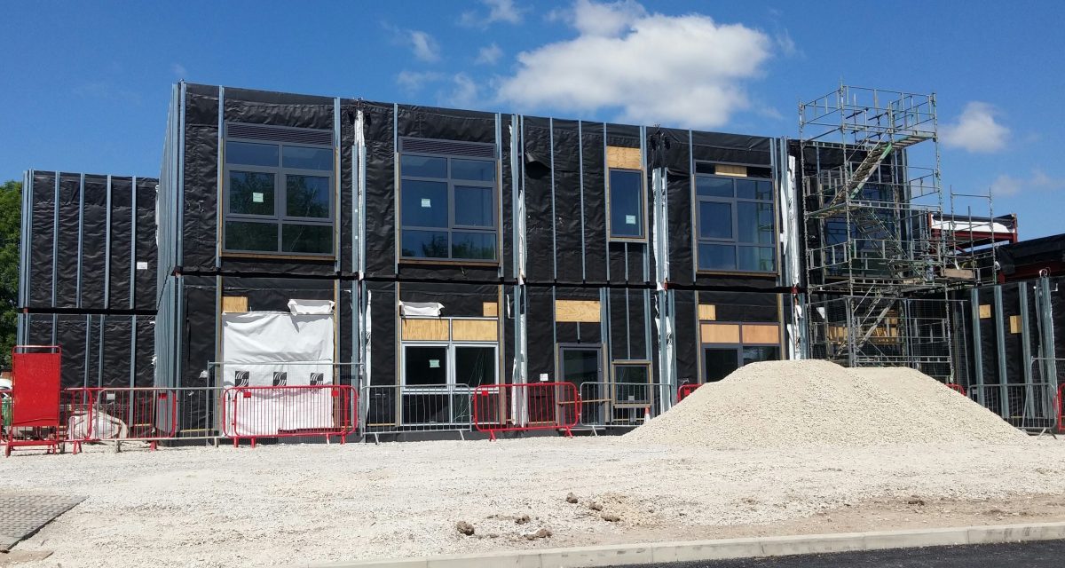 St Luke's Primary CofE Primary School Laing O'Rourke and Atkins Global cladding