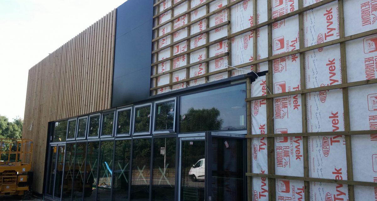 St Luke's Primary CofE Primary School Laing O'Rourke and Atkins Global cladding