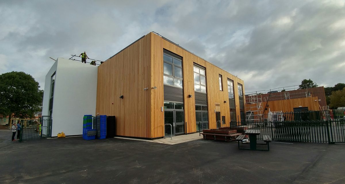 St Luke's Primary CofE Primary School Laing O'Rourke and Atkins Global cladding