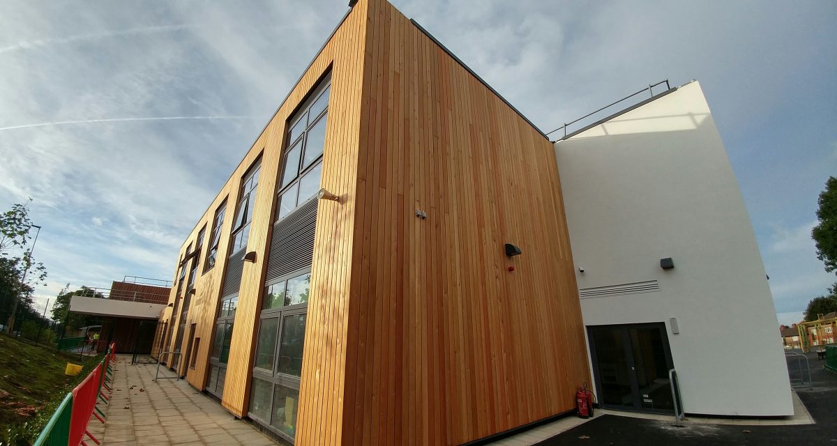 St Luke's Primary CofE Primary School Laing O'Rourke and Atkins Global cladding