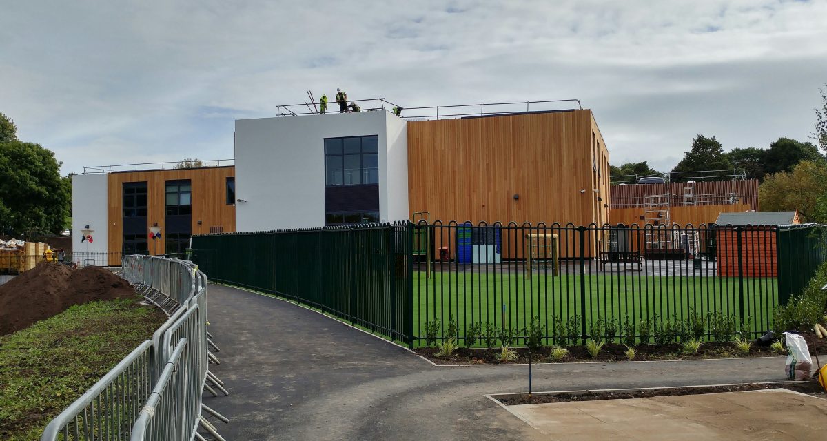 St Luke's Primary CofE Primary School Laing O'Rourke and Atkins Global cladding