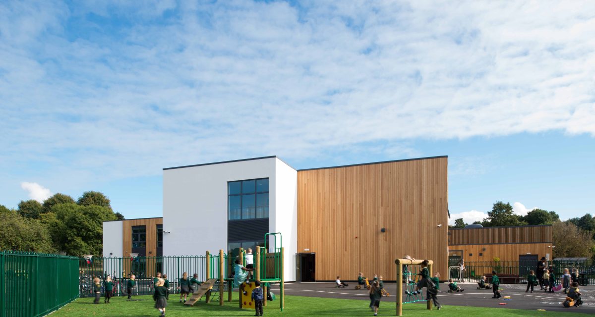 St Luke's Primary CofE Primary School Laing O'Rourke and Atkins Global cladding