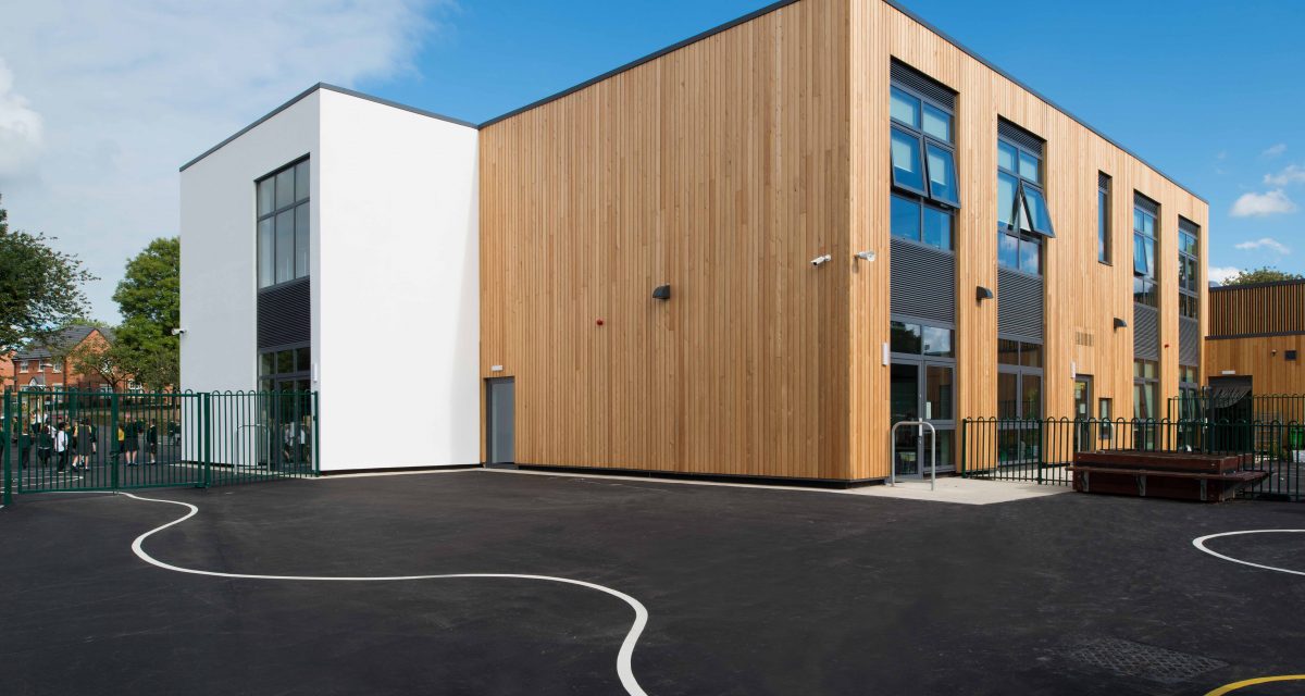 St Luke's Primary CofE Primary School Laing O'Rourke and Atkins Global cladding