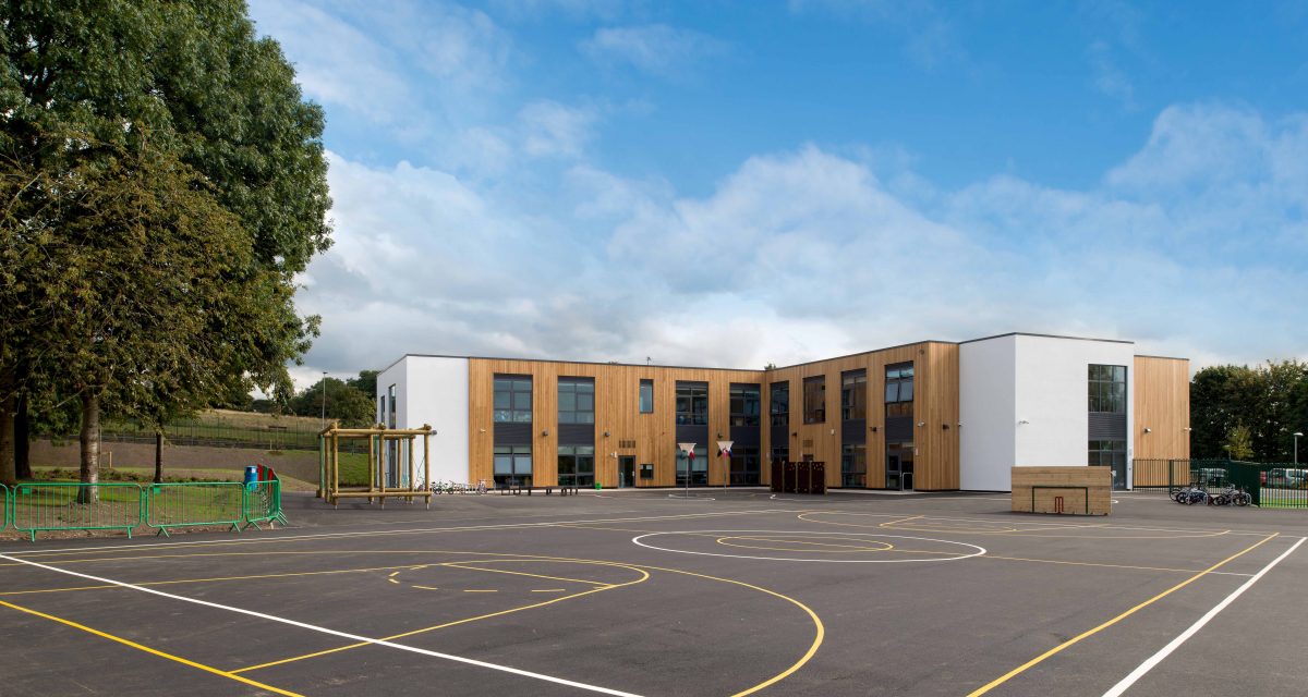 St Luke's Primary CofE Primary School Laing O'Rourke and Atkins Global cladding