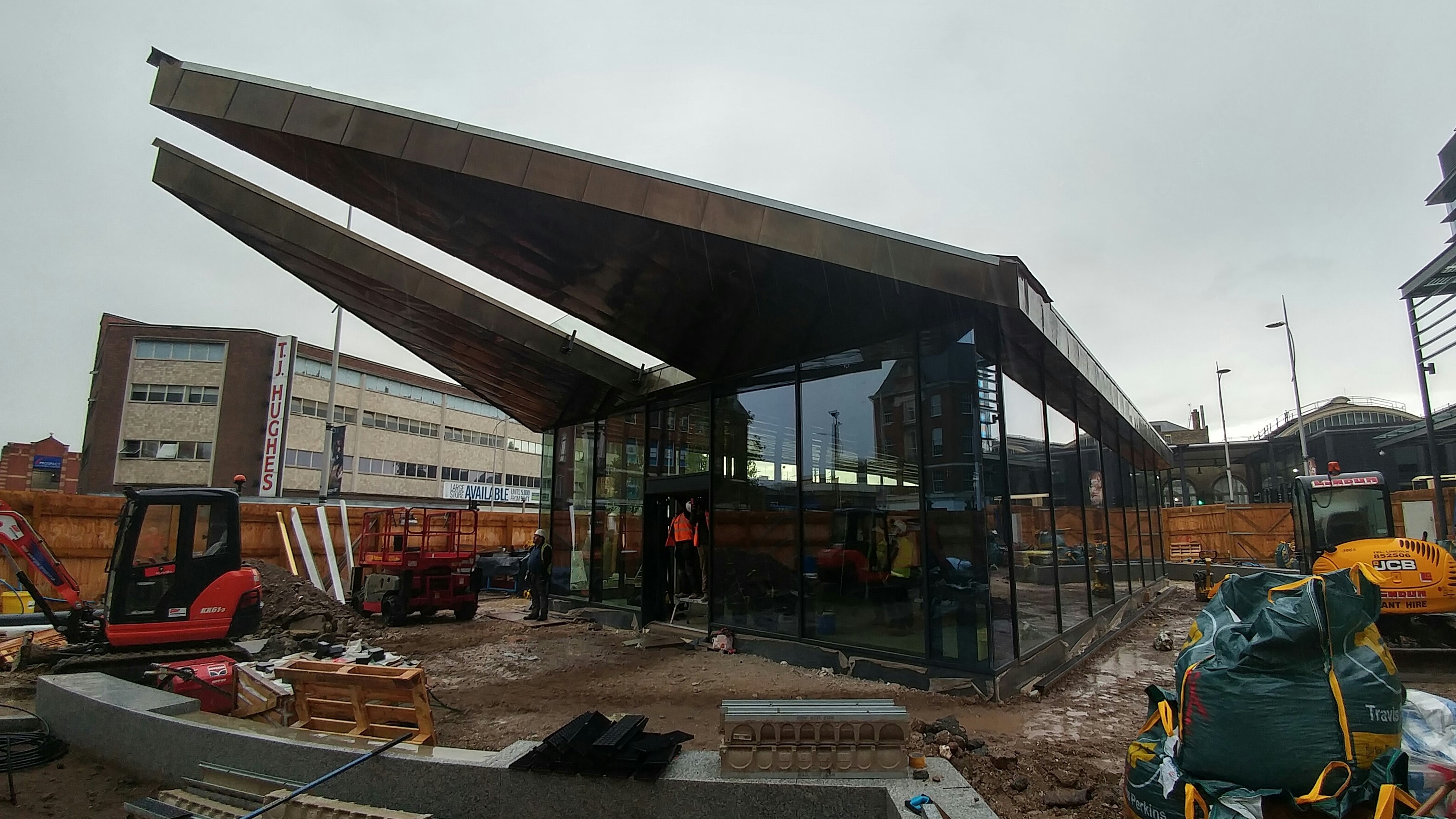 Caffe Nero Hull Longworth Brass Cladding