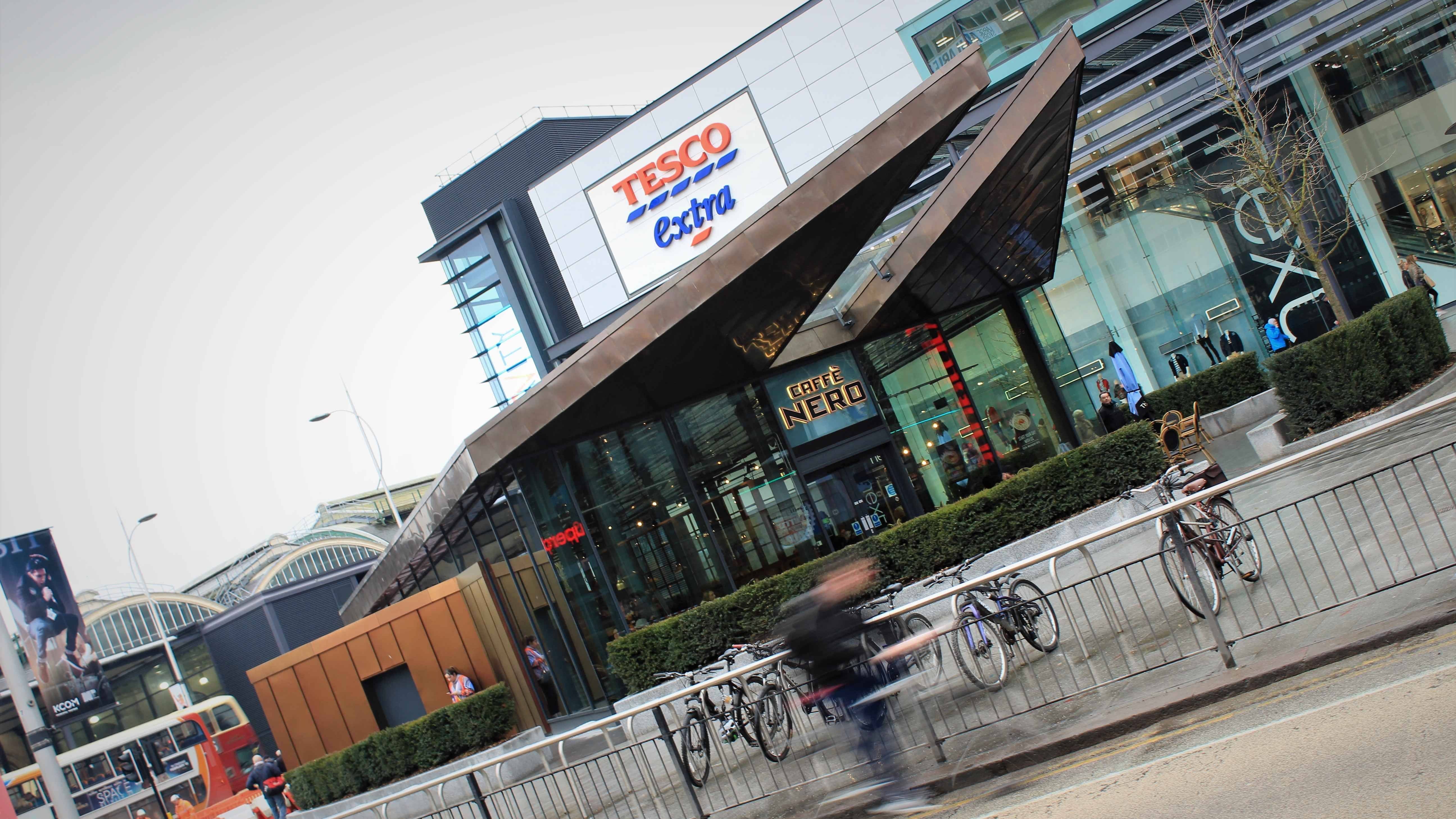 Caffe Nero Hull Longworth Brass Cladding