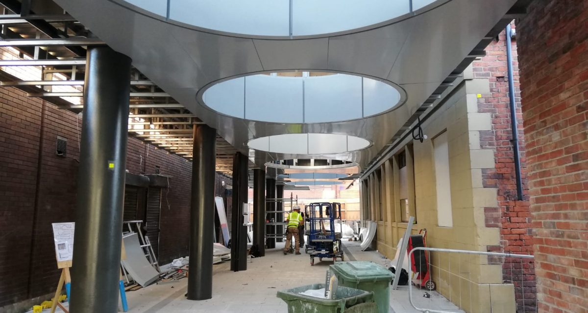 Wigan Bus Station Longworth soffit